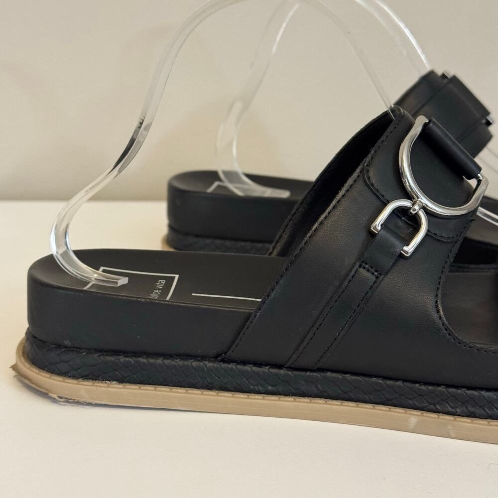 Dolce Vita Slip On Size 9.5 Black Streetwear Outdoor Everyday Casual Modern Edgy - Picture 5 of 8